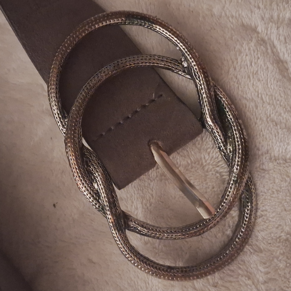 Vintage Espirit Leather Belt - Picture 2 of 9